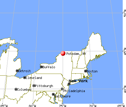 canton potsdam hospital map