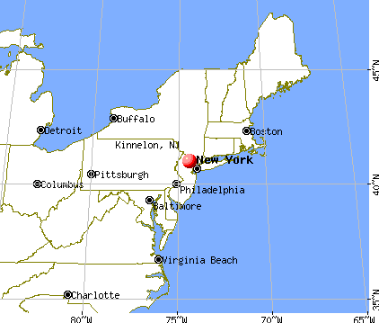 Kinnelon, New Jersey map