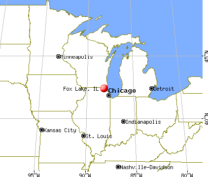 Fox Lake, Illinois map