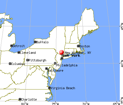 New Windsor, New York map