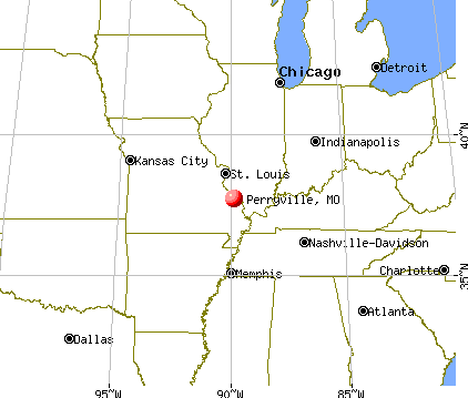 Perryville, Missouri map