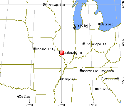 Shiloh, Illinois map