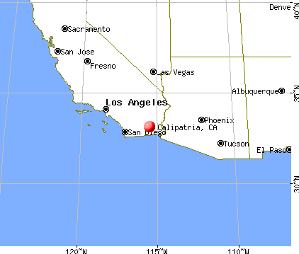 Calipatria, California map