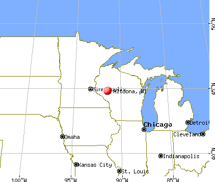 Altoona, Wisconsin map