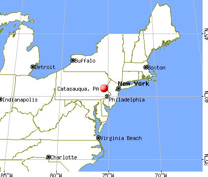 Catasauqua, Pennsylvania map