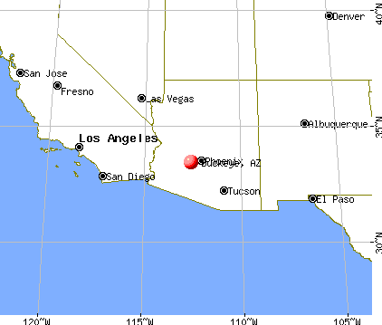 Buckeye, Arizona map