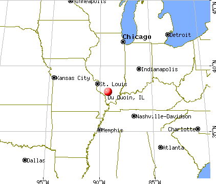Du Quoin, Illinois map