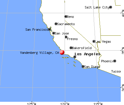 Vandenberg Village, California map