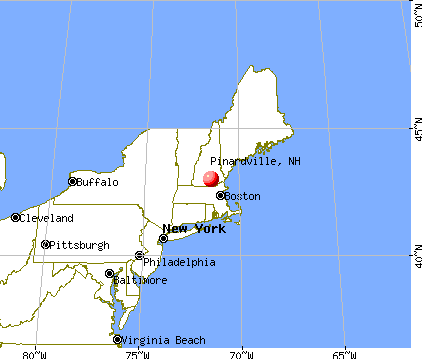 Pinardville, New Hampshire map