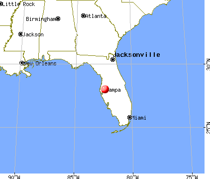 East Lake-Orient Park, Florida map