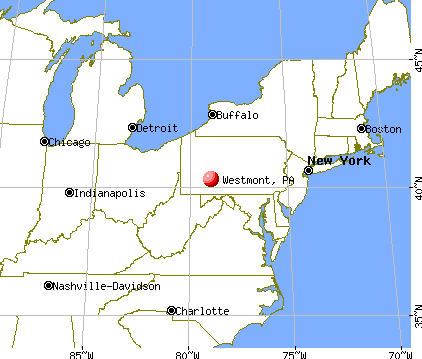 Westmont, Pennsylvania map