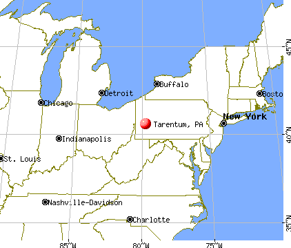 Tarentum, Pennsylvania map