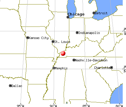 Woodlawn-Oakdale, Kentucky map