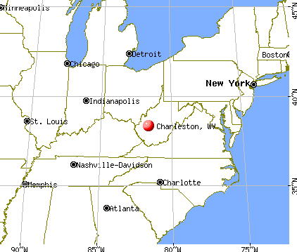 Charleston West Virginia Wv Profile Population Maps Real