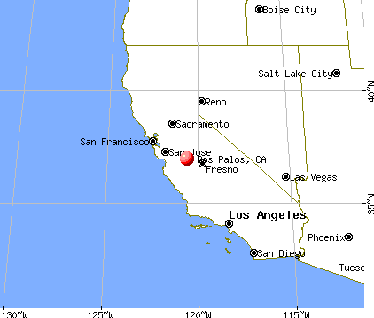 Dos Palos, California map