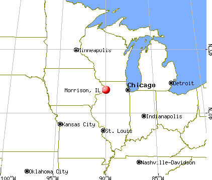 Morrison, Illinois map