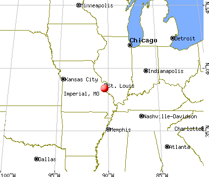Imperial, Missouri map