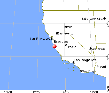 Carmel-by-the-Sea, California map