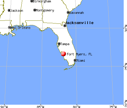 Ft meyers fl map