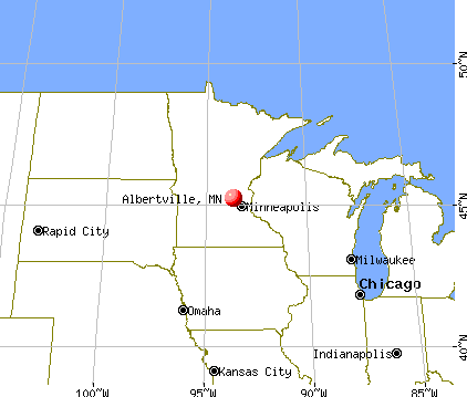 Albertville, Minnesota map
