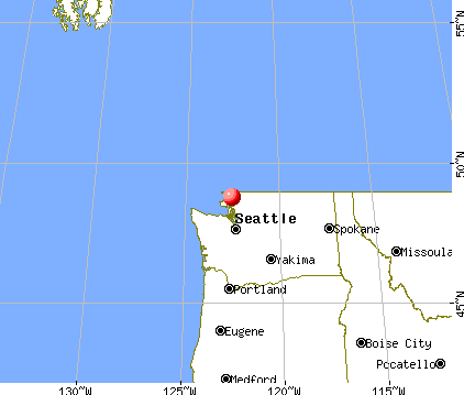 Marietta-Alderwood, Washington map