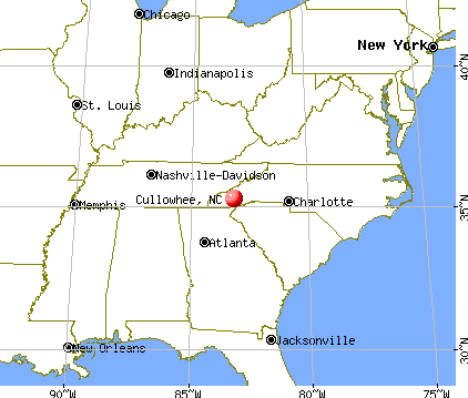 Cullowhee, North Carolina map
