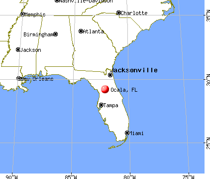 map of florida showing ocala Ocala Florida Fl Profile Population Maps Real Estate map of florida showing ocala