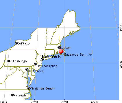 Buzzards Bay, Massachusetts map