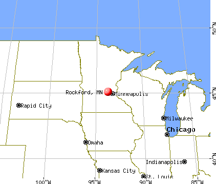 Rockford, Minnesota map