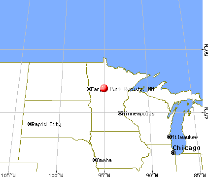 Park Rapids, Minnesota map