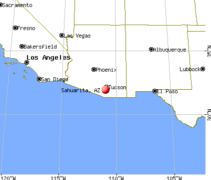 Sahuarita, Arizona map