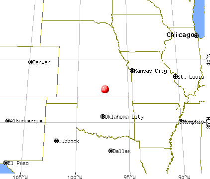 Oaklawn-Sunview, Kansas map