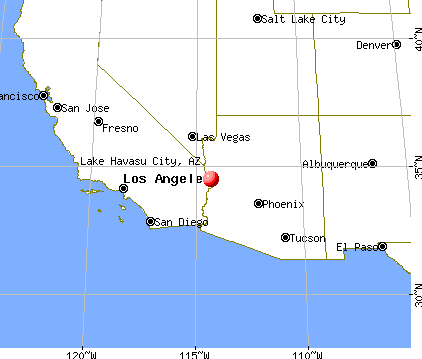 Havasu creek map