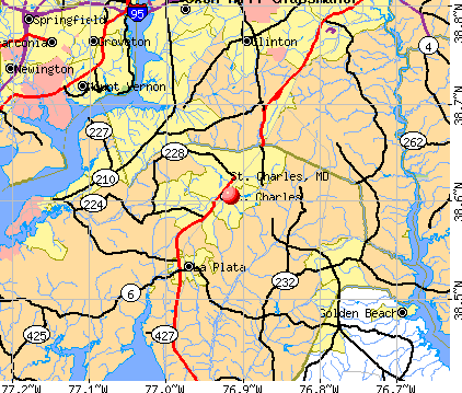 St. Charles, MD map