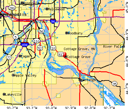 Cottage Grove Minnesota Mn Profile Population Maps Real