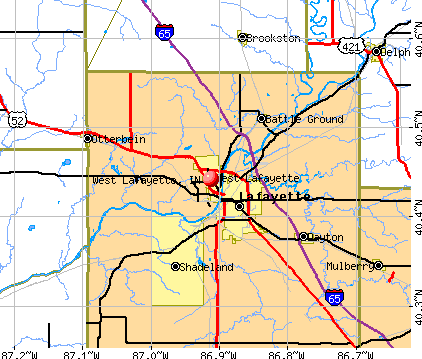 west lafayette indiana zip code map West Lafayette Indiana In 47906 Profile Population Maps Real west lafayette indiana zip code map