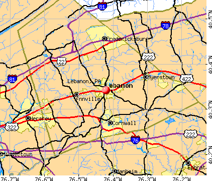 Samler building lebanon pa map