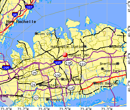 Syosset, NY map