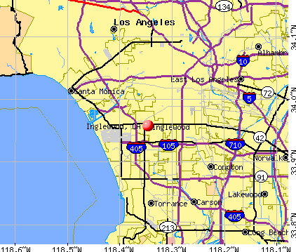 Inglewood California Ca Profile Population Maps Real Estate