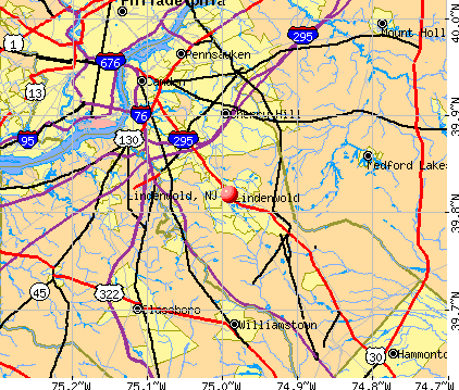 Lindenwold, NJ map