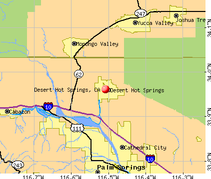 desert hot springs california map Desert Hot Springs California Ca 92240 92282 Profile desert hot springs california map