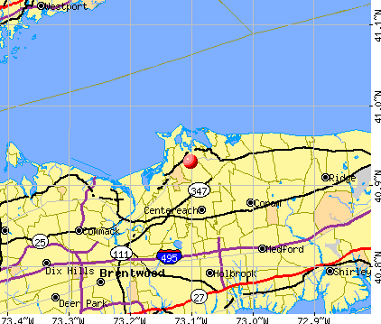 Setauket-East Setauket, NY map