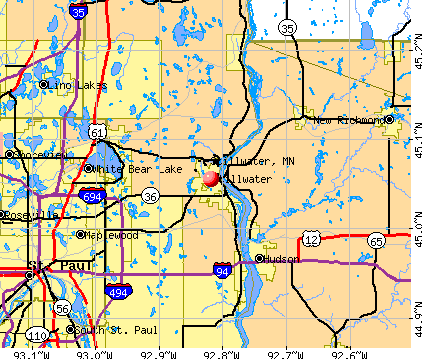 Stillwater, MN map