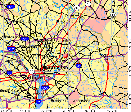 East Riverdale, MD map