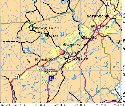 Kingston, PA map. OSM Map; General Map; Google Map; MSN Map