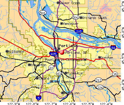 Usa Portland Zip Code