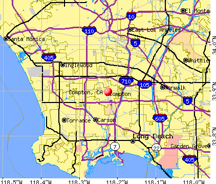 map compton courthouse