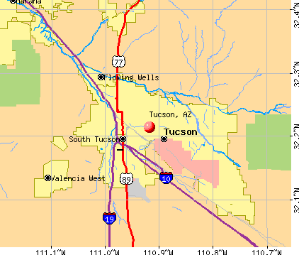 Tuscon Arizona Zip Codes