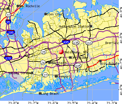 Salisbury, NY map