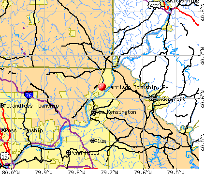 Harrison Township, PA map